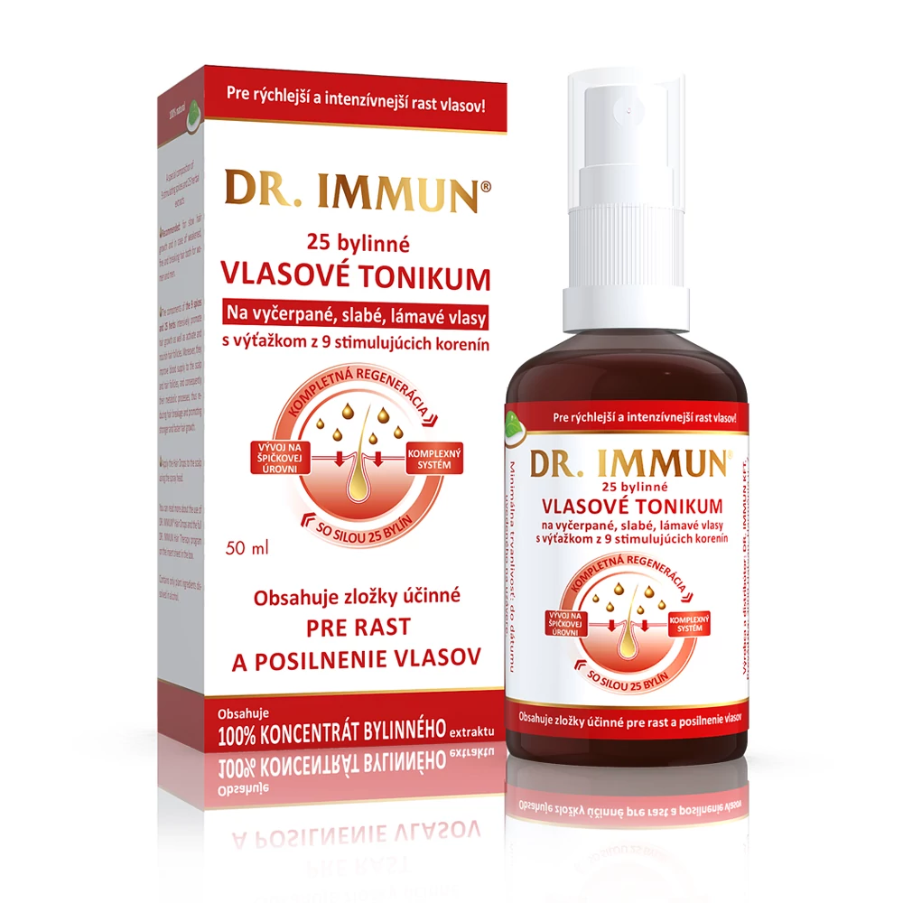 DR. IMMUN fuszeres, hajnoveszto hajcseppek